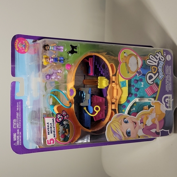 POLLY POCKET Corgi Cuddles Compact, new - Picture 4 of 7